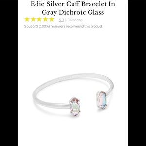 Edie grey dichroic Kendra Scott bracelet